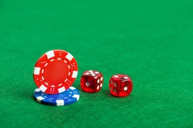 Baccarat game interface and betting options on bugis